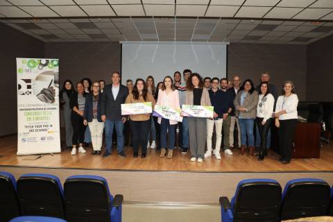 Los participantes de la quinta edición, celebrada en la Escuela de Ingeniería Agronómica.
